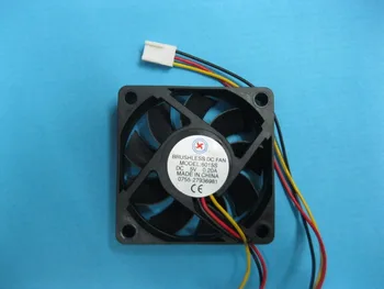 

2 Pcs Brushless DC Cooling Fan 5V 6015S 9 Blades 60x60x15mm 3pin Sleeve-bearing