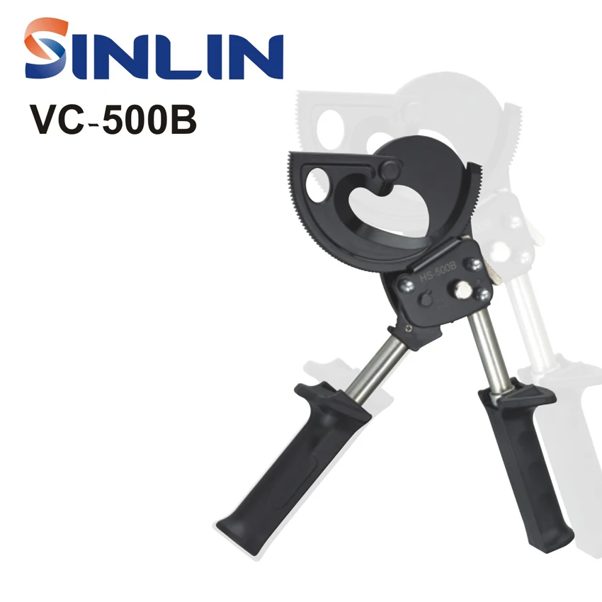 

VC-500B RATCHET CABLE CUTTER PLIER Cutting capacity 500mm WIRE CUT TOOLS