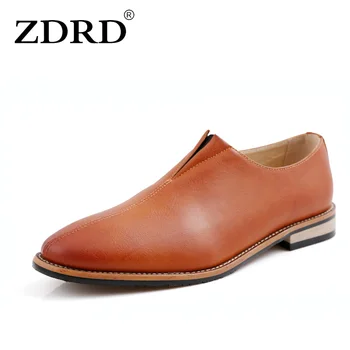 

ZDRD fashion Mens italian mens leather shoes brands formal shoes male brands dress oxford shoes for men Party Dress Wedding Shoe