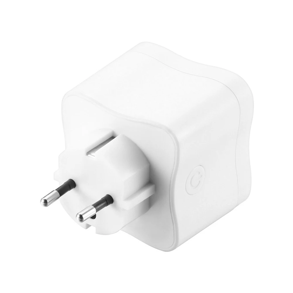 

For 2019 New Hot European Standard WiFi Plug Smart Adapter Amazon Speaker Google Smart Home Single Port Adapter