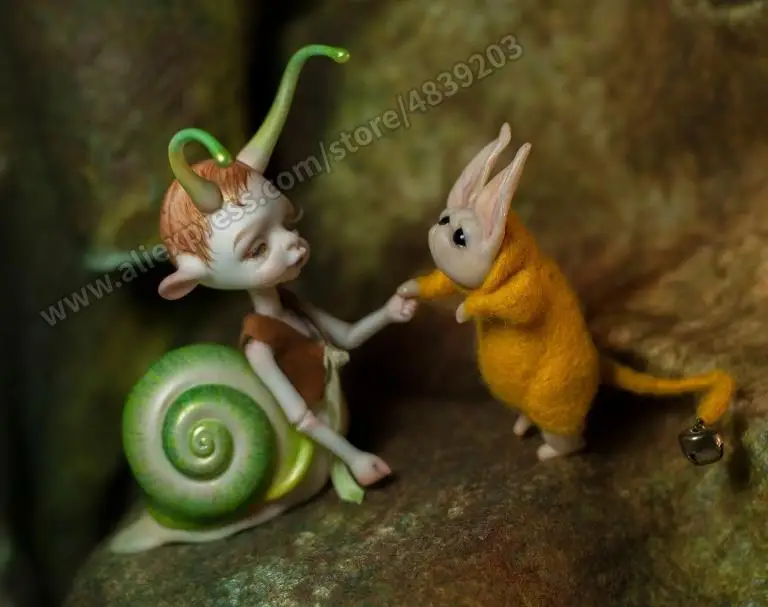 Bjd 1/8 boneca Ларри пекало Каракол Лифт|Куклы| |