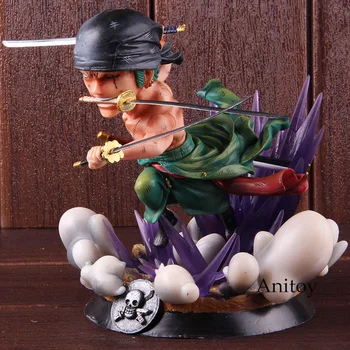

Anime Figure One Piece Roronoa Zoro GK Statue One Piece Zoro PVC Action Figure Statue Collectible Model Toy