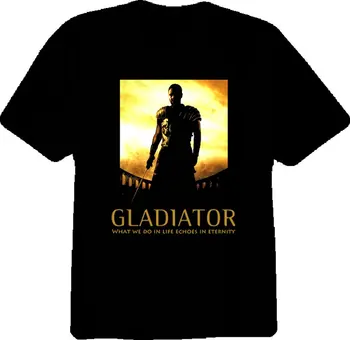 

2017 Arrival Crew Neck Short-Sleeve Tall Gladiator Movie Popular Cool Russell Crowe T Shirt Men