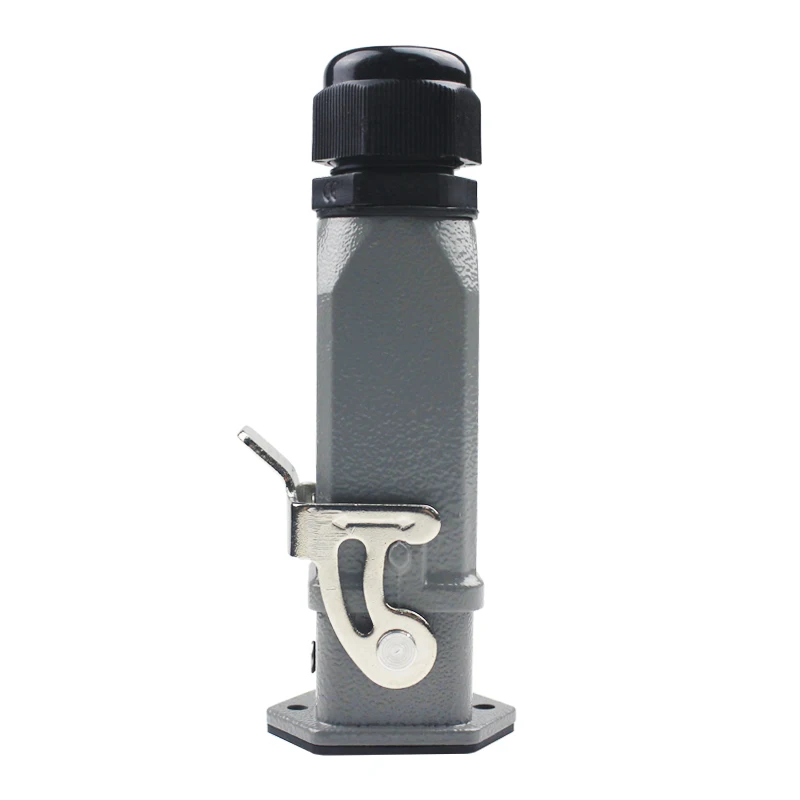 

HA-004 Whole set of 10A 230V/400V 4 pins rectangular Heavy Duty Connector 4 pin insert hood and housing
