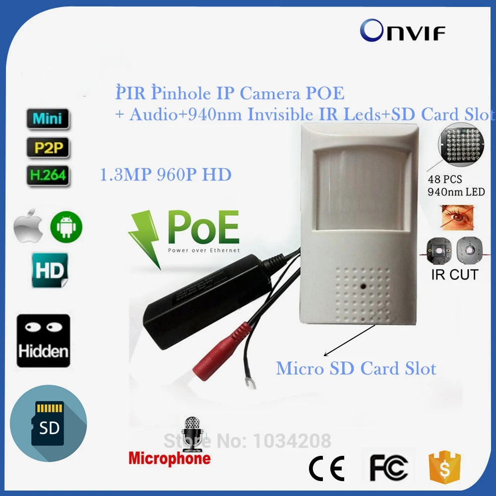 940nm IR Pir IP Camera POE 960P Indoor Cctv Security Camera Audio Support Micro Sd Record ipcam System For Home Micro TF Camera 940nm IR Pir IP Camera POE 960P Indoor Cctv Security Camera Audio Support Micro Sd Record ipcam System For Home Micro TF Camera