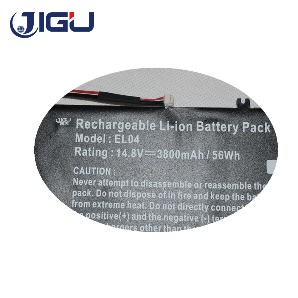 JIGU 3 ячейки батареи ноутбука 681879 171 541 EL04 EL04XL ELO4XL HSTNN IB3R UB3R TPN C102 для HP ENVY 4 4T 1000