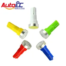 AutoEC 1000 x T5 led 1 Вт 37 58 70 73 74 свет Клинообразная основа для манометр приборной доски Лампа Белого красного, синего, зеленого и желтого цвета# LA03