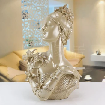 

Furnishing resin decorative crafts decoration living room TV cabinet study European Beauty Wedding Decoration figure