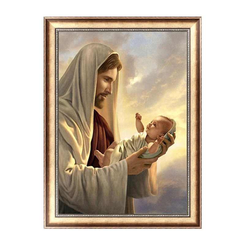 

NEW 5d diy diamond Painting Cross Stitch kits Diamond embroidery religions Jesus Christ Mosaic pattern arts and crafts gift
