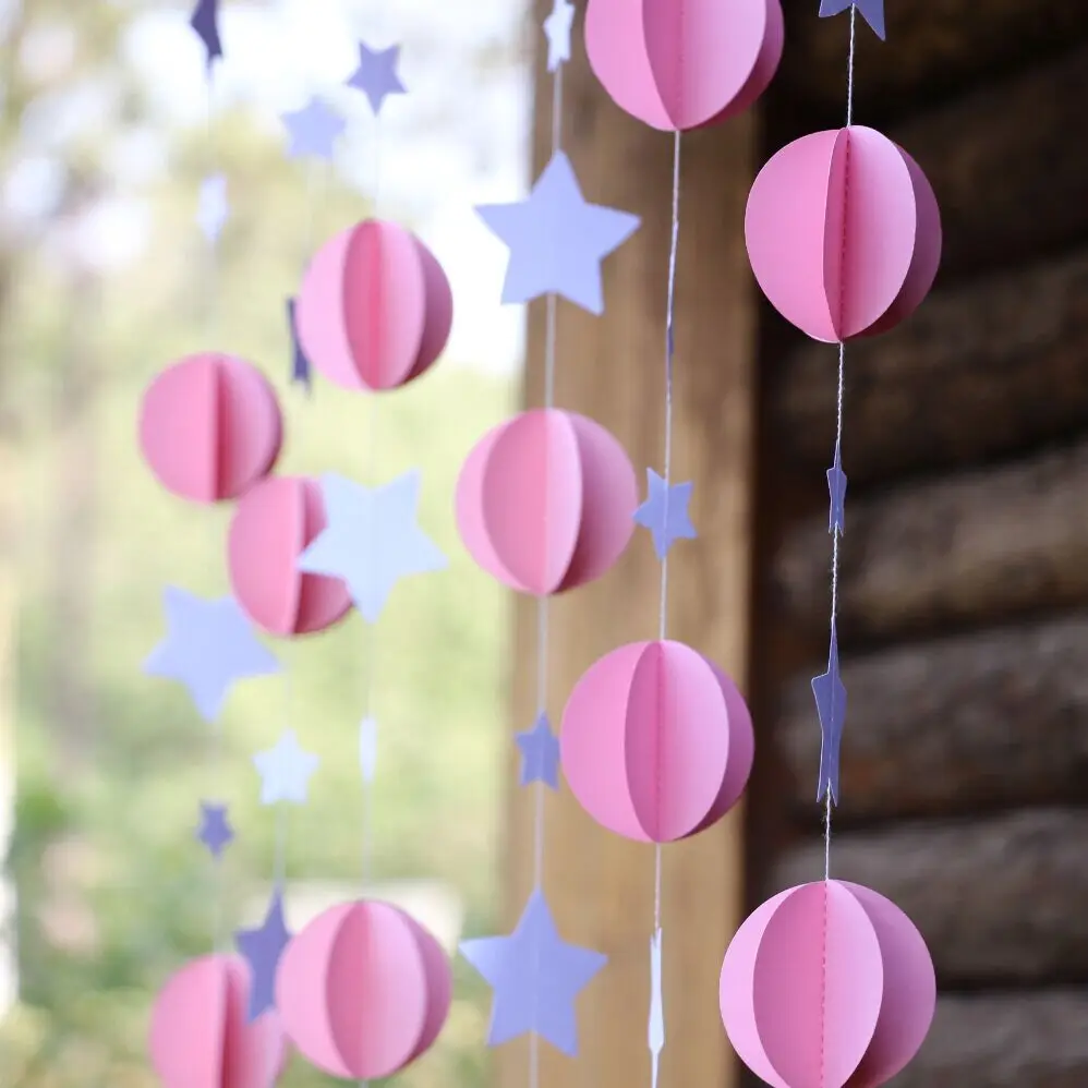 5pcs Pink Baby Shower Diy Mobile Nursery Hanging 5pcs Pink Baby Shower Diy Mobile Nursery Hanging Decor In Party Backdrops From Home Garden On Aliexpress Alibaba Group
