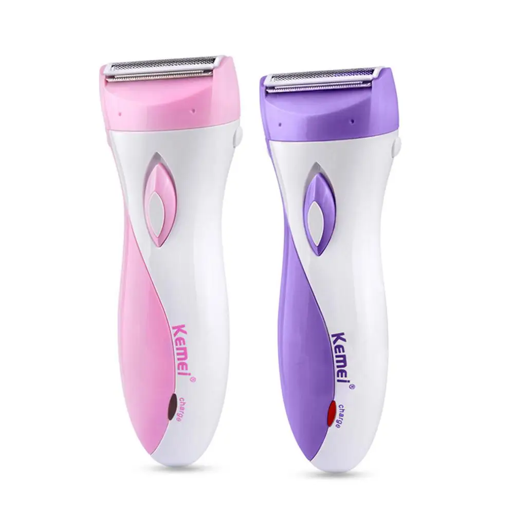 

Kemei Waterproof Women Electric Shaver Trimmer Epilator Hair Remover Machine for Pubic Hair Women Bikini Underarm