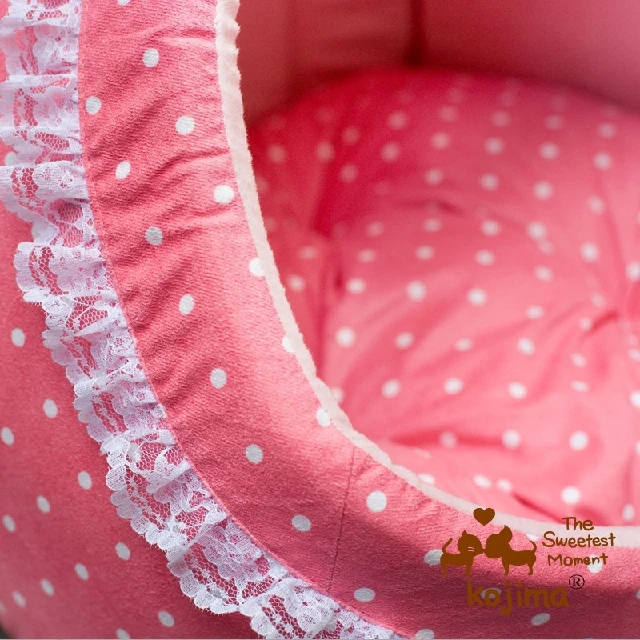 Осень Зима собаки кошки розовый кружева принцесса дом doggy теплые мягкие товары для собак Щенок кровати собака кошка диванные принадлежности 1 шт