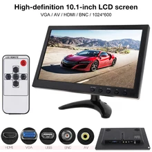 10.1 Inch HD IPS TFT LCD Color Monitor Mini TV Computer 2 Channel Video Input Security Monitor with Speaker AV BNC VGA HDMI 10.1 Inch HD IPS TFT LCD Color Monitor Mini TV Computer 2 Channel Video Input Security Monitor with Speaker AV BNC VGA HDMI