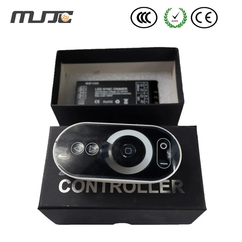 MJJC 300W RF беспроводной светодиодный сенсорный диммер 12V 24V RJ45 контроллер