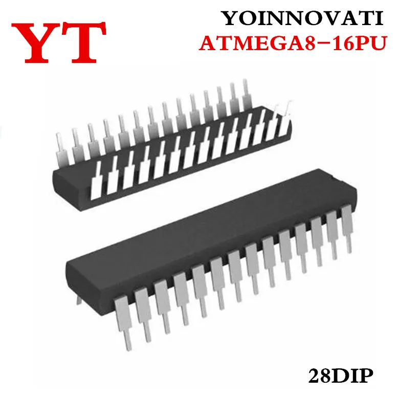 

5 шт. ATMEGA8 ATMEGA8-16PU 28DIP Flash IC