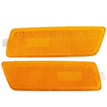 Luz de sinal de pisca lateral, conjunto de lâmpada para golf 2006 r32 rabbit