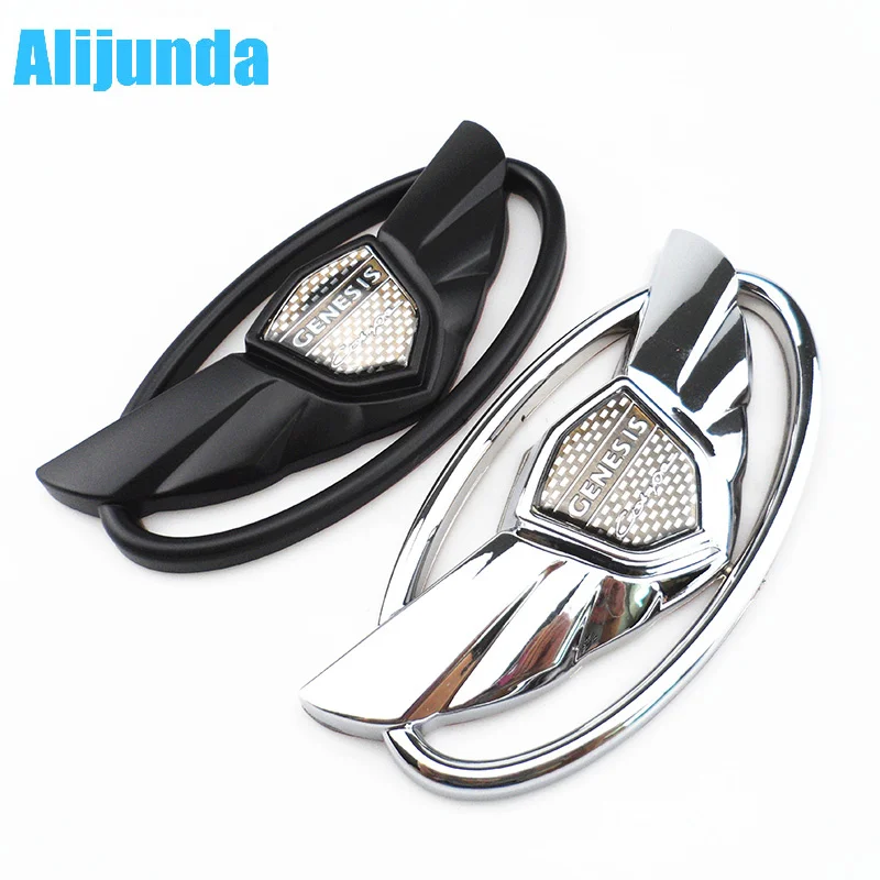 

Alijunda B031 Car Styles Accessories Chromed Emblem Badge Decal Sticker Back FOR Hyundai Genesis Coupe Wing