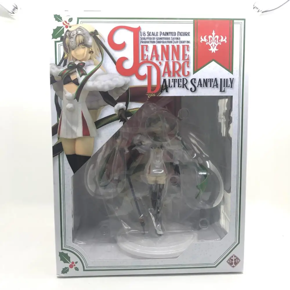 FGO Fate Grande Order Anime Lancer JEANNE D'ARC Alter Santa Lily Ver. PVC Action Figure Collectible Model Doll Toys Gift (8)