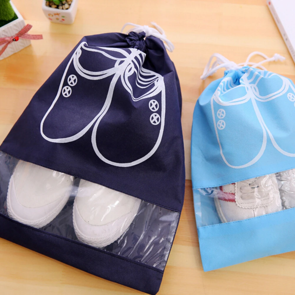 1PCS Portable Practical Travel Shoes Bag Storage Bags Travel Pouch Dust Bag Shoe Covers Travel Accessories