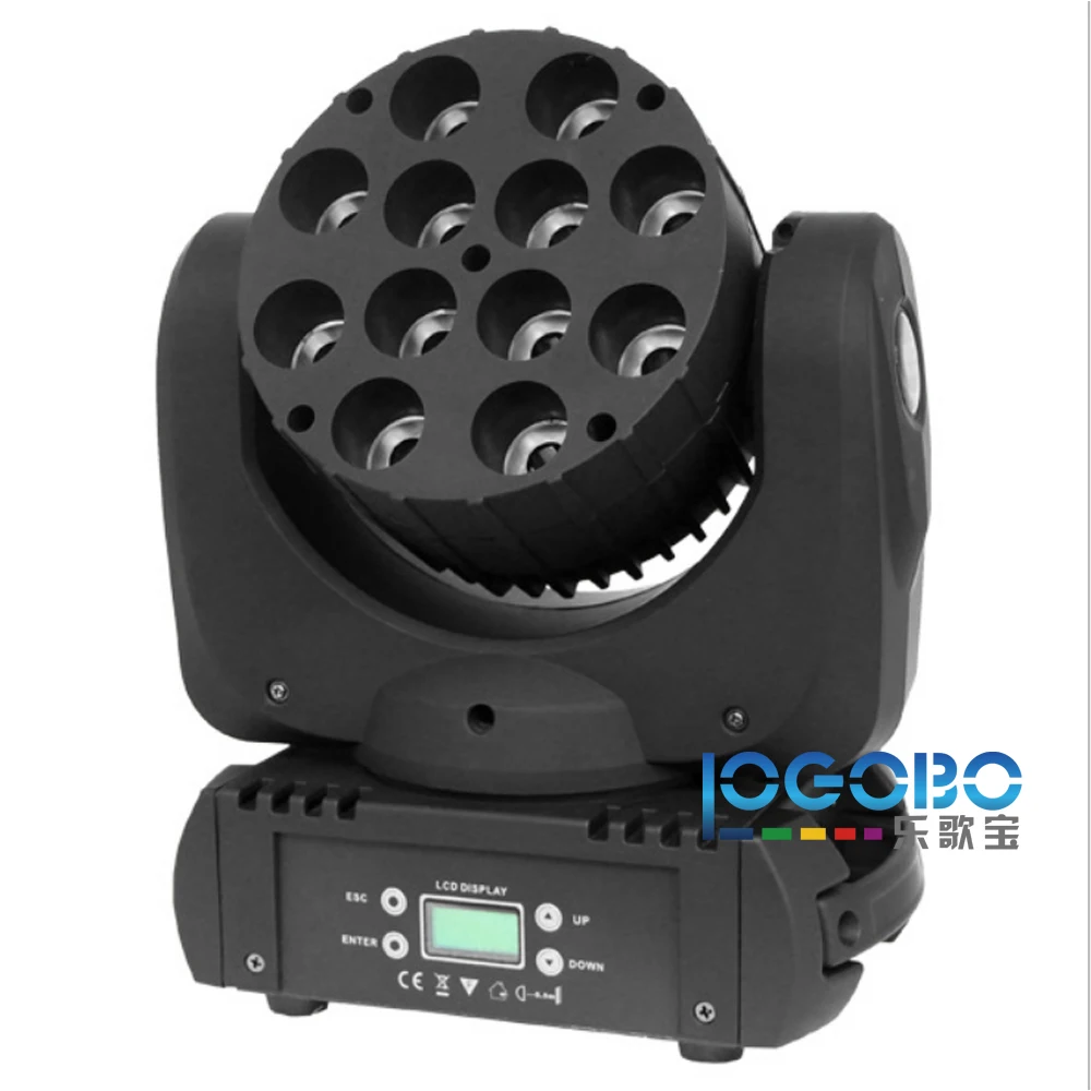Feixe de Luz Movendo a Cabeça 12x10 w Rgbw 4in1 Levou Movendo Cabeça Cabeza Movil Feixe Levou Mini dj Luzes Inteligentes Iluminação 2 Movendo A Cabeça Mini DJ Movendo A
