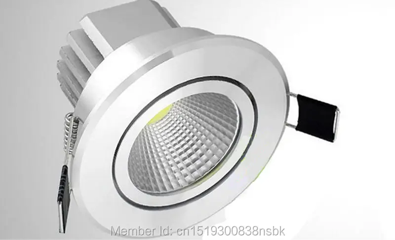 (50 шт./лот) epistar 3 года гарантии ce rohs 12 Вт вел Подпушка свет Dimmable Подпушка свет встраиваемый светильник потолочный лампы