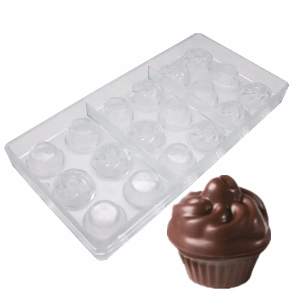 Форма для кексов, форма для конфет, поликарбонат, кекс шоколадной формы