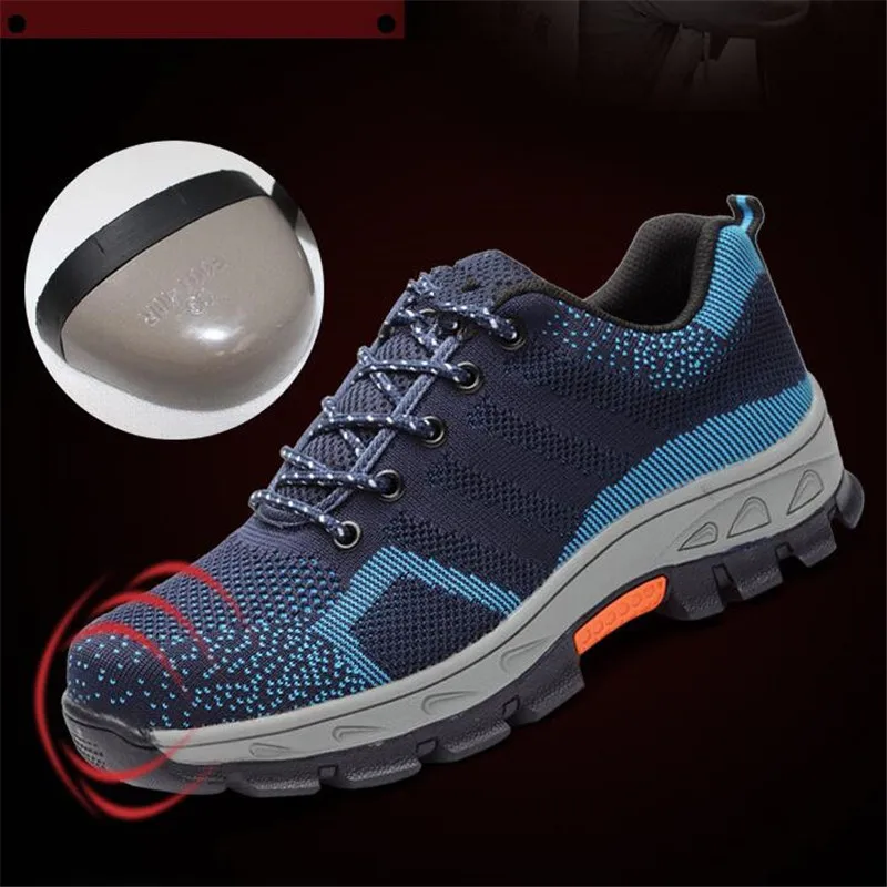 Gram Epos Air Mesh сапоги Рабочая безопасная обувь стальной носок крышка для защиты от проколов прочный дышащий защитный Footwea