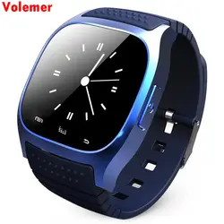 Горячие Спорт Bluetooth Смарт часы Роскошные наручные часы M26 SmartWatch с циферблатом SMS напомнить шагомер для IOS Android Samsung телефон