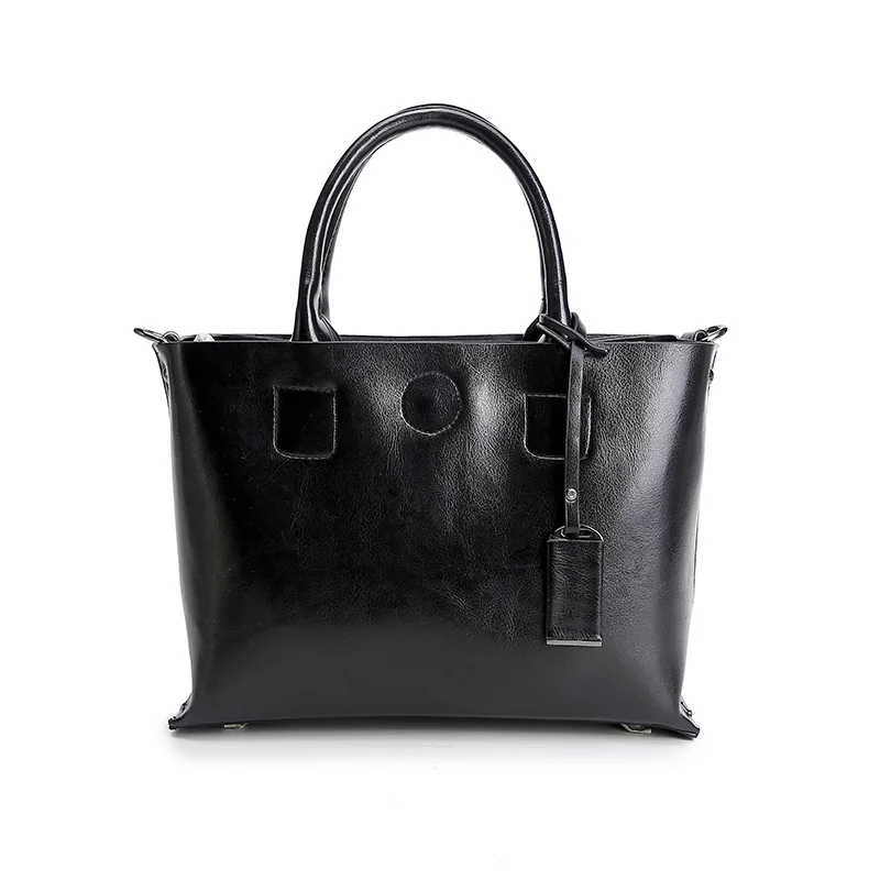 

2017 New LUXURY Style Genuine Leather Women Casual Tote Shoulder Bag Brand Designer Real leather handbags Skin Crossbody bag