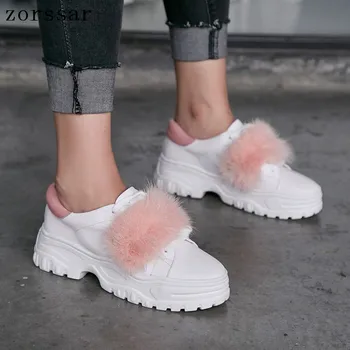 

New 2019 Summer Casual Women Sneakers Air Mesh Breathable Shoes Flat Platform Casual Shoes Female Trainers White Pink Size 34-39