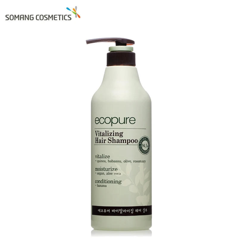 

Somang 500ml Korean Ecopure Vitalizing Hair Shampoo Oil Control Anti Dandruff Itching Cleansing Professional Hair