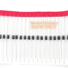 100 шт. выпрямительный диод 1A 1000 V DO-41 UF4007