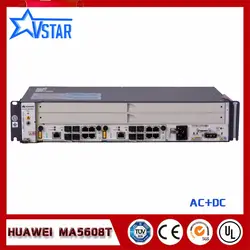 Оригинальный и новый Huawei MA5608T OLT AC + DC