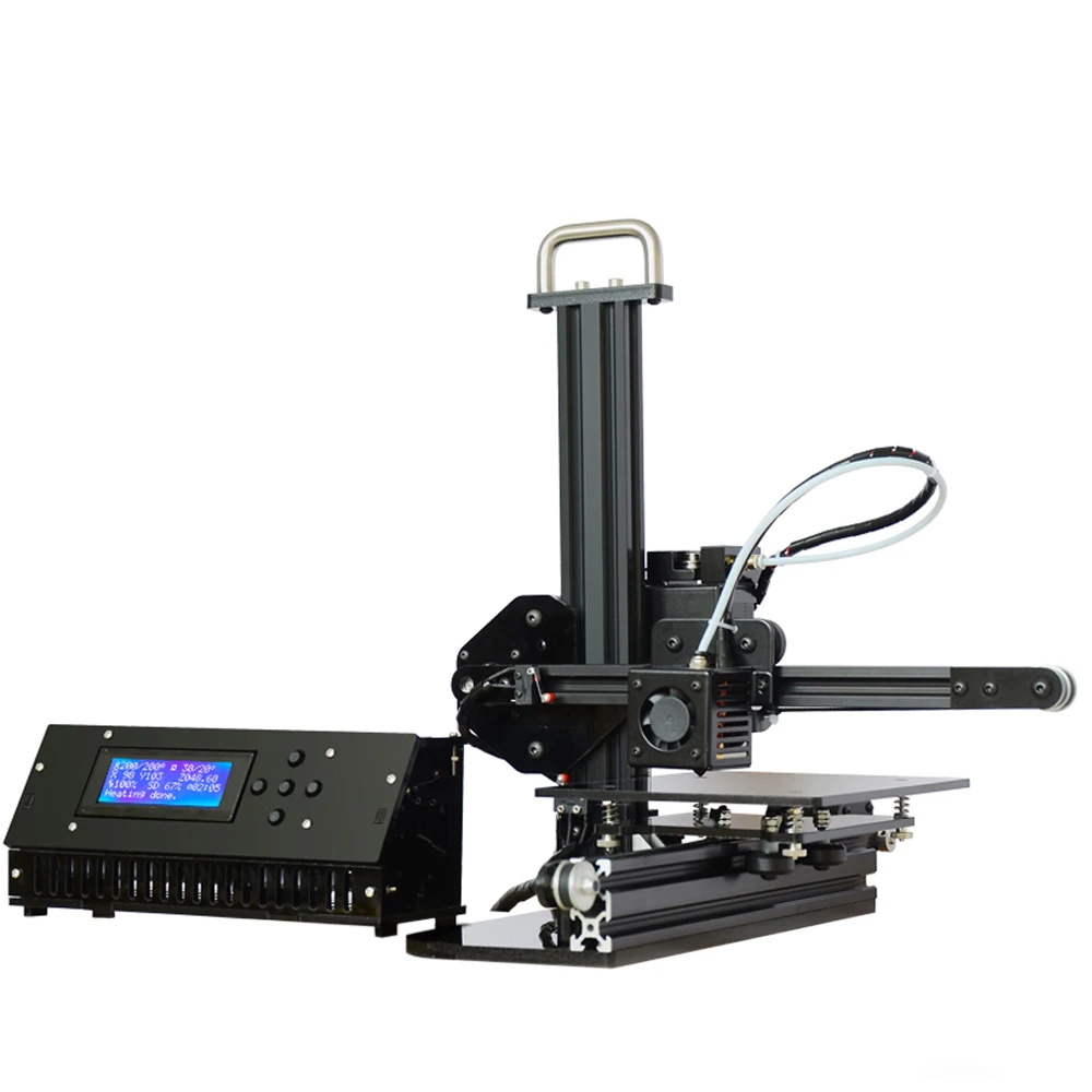 Tronxy X1 Настольный 3D принтер с поддержкой sd карты безлинейной печатью ЖК дисплей 3d