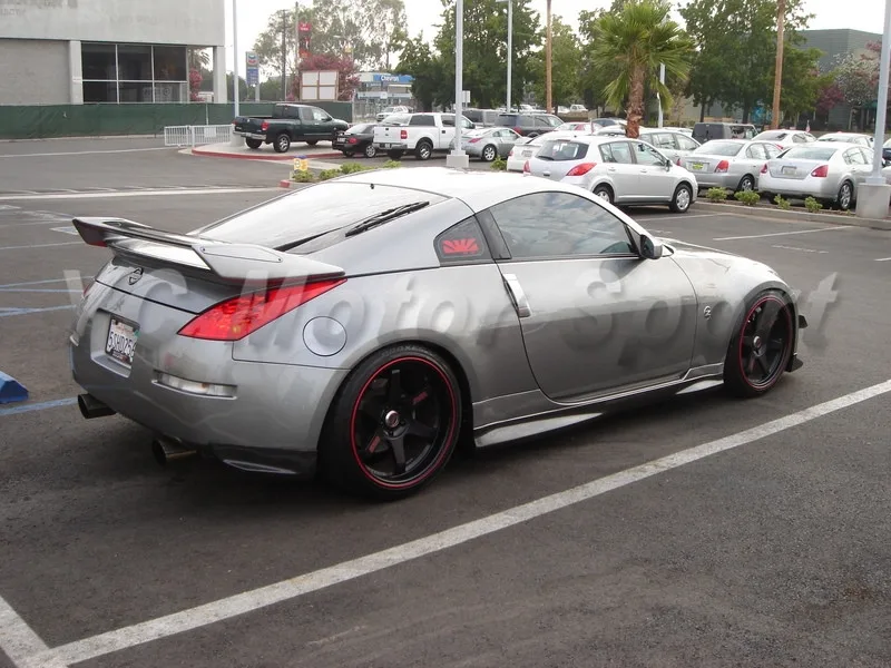 

Car Accessories Carbon Fiber NI Version 2 Style Rear Spoiler Fit For 2002-2008 350Z Z33 Trunk Spoiler Wing