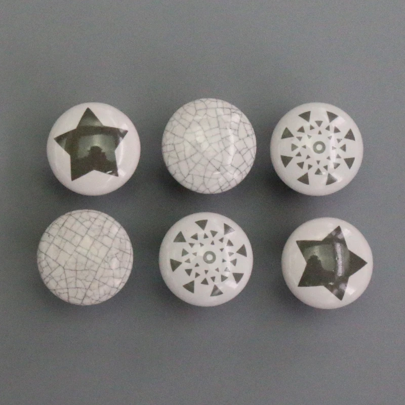 Sky Blue Color Vintage Ceramic Knobs Kitchen Cabinet Knobs Drawer Knobs Hardware Knobs Kids Bedroom Knobs Cupboard Knobs Ceramic Door Knobs