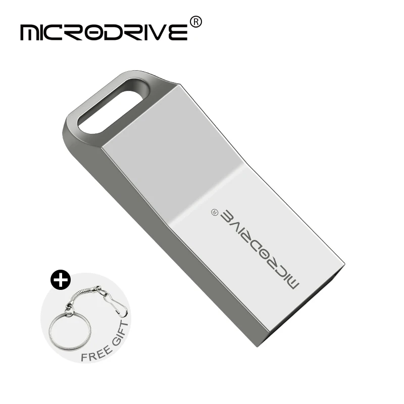 Металлический флеш накопитель водонепроницаемый usb 8 г 16 32 64 флешка