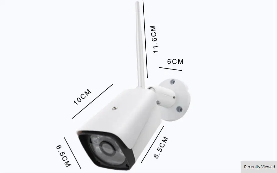 Yobang безопасности 10 дюймов монитор 1.3MP 4CH беспроводной 960P NVR CCTV камера система Комплект IP Wifi Камера уличная видео система безопасности - Цвет: F