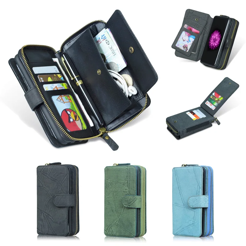 comprar Para LG Caso G6 2 em 1 MEGSHI Genuine Luxo Caso Destacável PU LEATHER Flip Wallet Case For LG G5 g4 G3 Capa Caso de Telefone Cordão