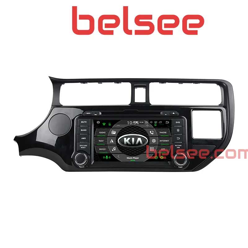

Belsee Octa Core PX5 4gb Android 8.0 Oreo Car Radio DVD Player Navigation Multimedia Head Unit for Kia Rio 2011 2012 2013 2014