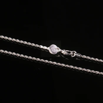 

50pcs Wholesale Classic Necklace For Men Jewelry 925 Sterling Silver Never Fade Necklace 2mm Chain Fashion free shipping