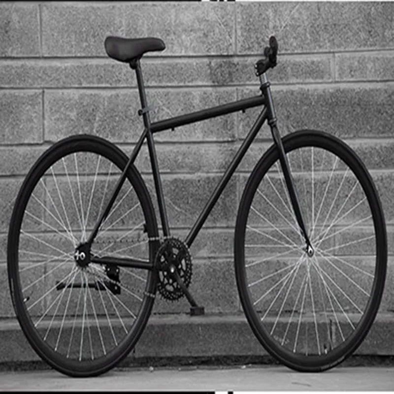 Cheap Dead Flying Bicycle Adult Live Flying Road Race Backed Brake Solid Tire 26 " 30-knife Reverse Brake Men and Women 0