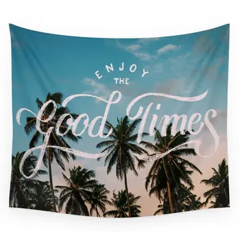 

Enjoy The Good Times Wall Tapestry Small