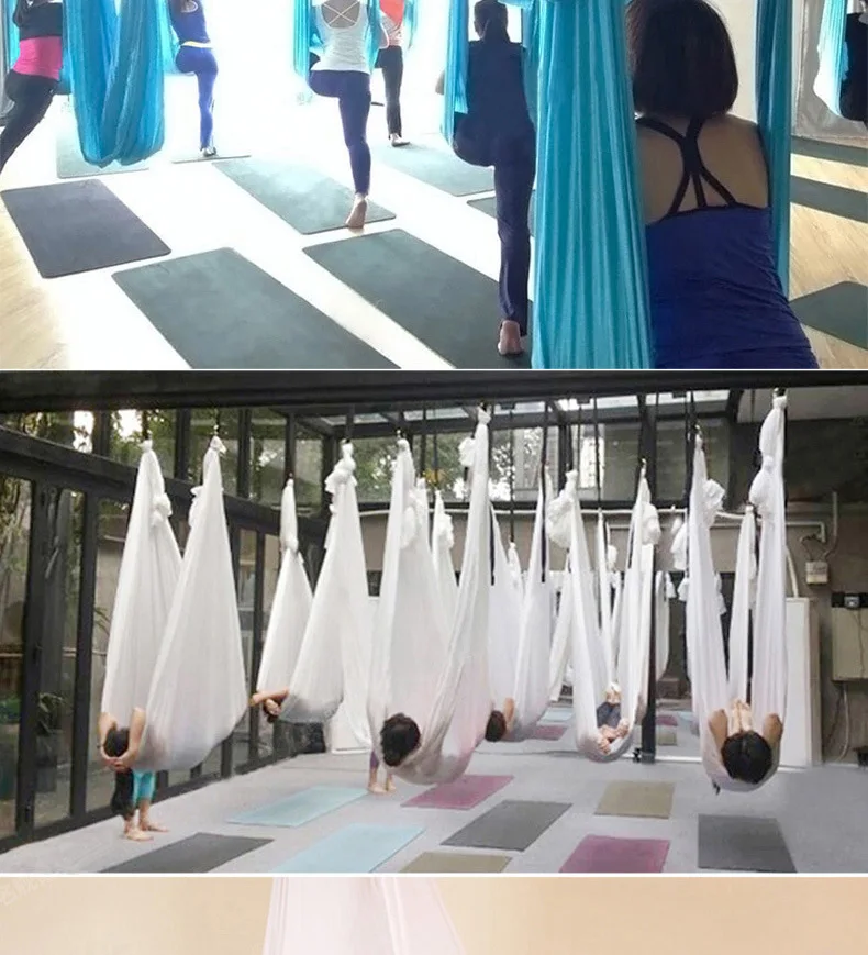 3 metros aérea yoga hammock balanço mais