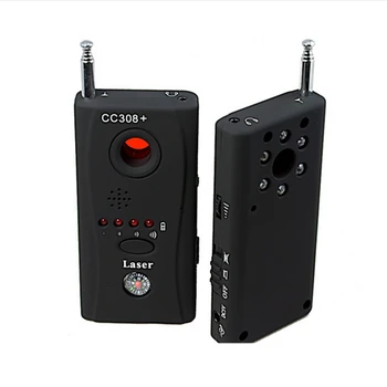 

OWGYML Detector CC308 Wireless Full frequency detector Laser Hid den Mini Camera For Personal Privacy Security Signal GSM Device