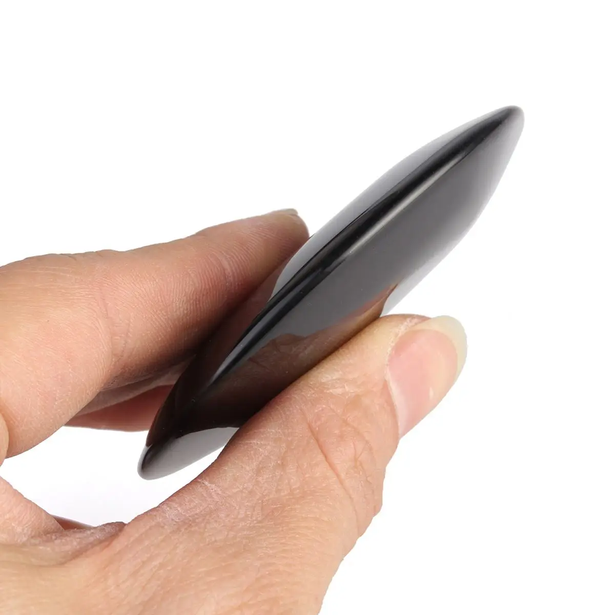  Multifunction Black Obsidian Scrying Mirror Crystal Gemstone Healing Stone Feng Shui Craft Home Des