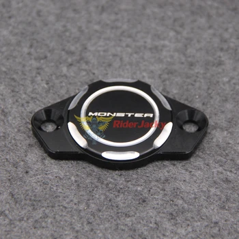 

For Ducati Monster S4 Fogarty 2001 2002, Monster 750 2001, 750 i.e. 2002 Black CNC Modification Parts Alternator Red Cover Cap