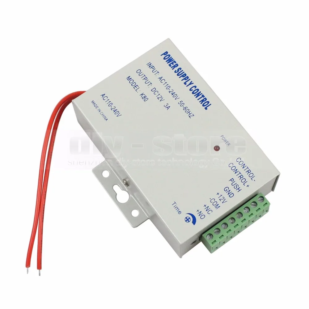 Система контроля доступа DIYSECUR RFID 125 кГц + электрический замок двери источник