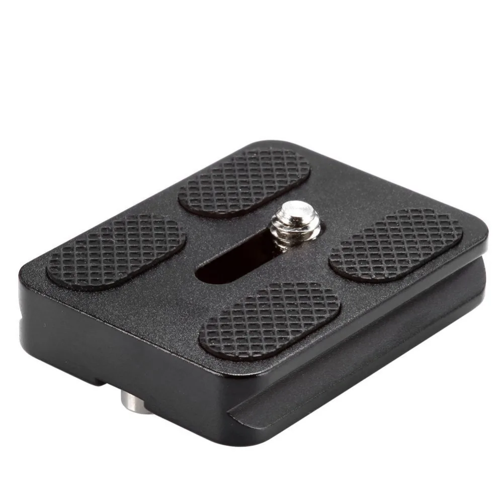 

Neewer Black Metal PU-50 Universal Quick Release Plate Fits Arca-Swiss Standard for Tripod Ballhead (PU50 III)