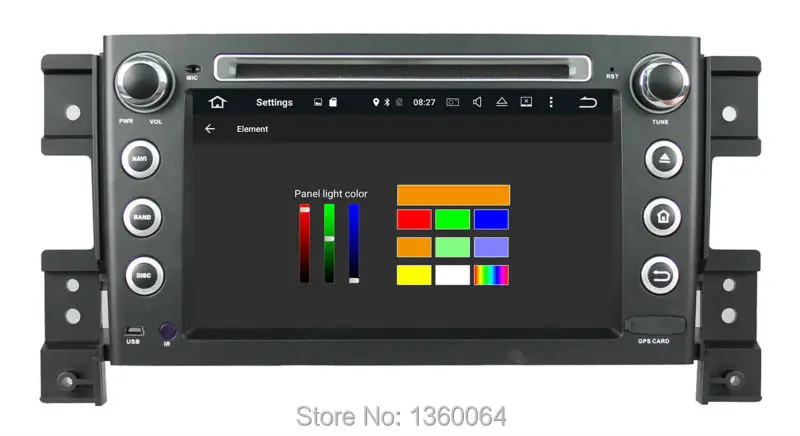 Sale 2G RAM 8 Core Android 6.0 car dvd player gps for Suzuki grand vitara 2005- 2007 2008 2009 2010 2011 radio multimedia navigation 10